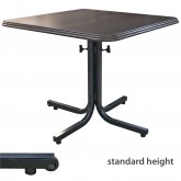 Adjustable Height/FLIP-TOP Table Base WITH TRANSPORT WHEEL
