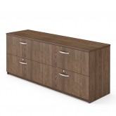 Credenza with file